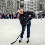На улице Усилова в Нижнем Новгороде открылась отремонтированная при поддержке депутата «Единой России» хоккейная коробка