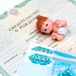 Семьи могут получить единовременную выплату при рождении ребенка