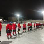 Товарищеская встреча по хоккею состоялась в Куженерском районе