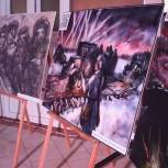 При участии «Единой России» в Батайске прошла выставка работ победителей конкурса рисунков «Дорога жизни»