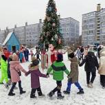 В Касимове проходят новогодние игры и забавы