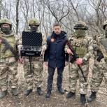 «Единая Россия» передала оборудование батальону «Спарта» в ДНР