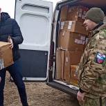 «Единая Россия» передала помощь для детей в Херсонской области