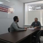 Депутат Заксобрания провели прием граждан на базе Штаба общественной поддержки