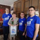 В Ермишинском районе поздравили с днем рождения мать Героя России Сергея Сухарева