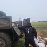 Три тонны гуманитарного груза доставлено на передовую из Шпаковского округа