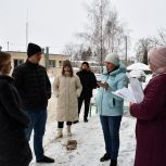 Екатерина Пинаева проверила состояние многоквартирного дома по обращениям липчан