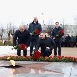 Память советских воинов всех национальностей почтили в Новосокольниках в день освобождения города от фашистов