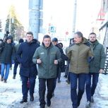 Андрей Турчак поблагодарил всех, кто задействован в ликвидации последствий обстрела центра Белгорода, который произошёл в канун Нового года