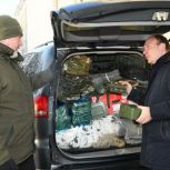 Автомобили, дроны и обмундирование: «Единая Россия» направила в зону СВО очередную партию помощи