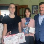Сергей Ванюшин исполнил желания ребят из Белинского района