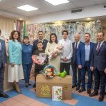 В семье челнинского военнослужащего родился третий ребенок
