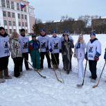 В Еманжелинском районе состоялся второй районный турнир по хоккею в валенках «Играй по-нашему!»
