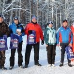 В Новосибирской области «Единая Россия» организовала лыжные гонки