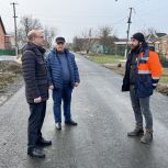 «Единая Россия» провела мониторинг восстановленной дороги в Неклиновском районе