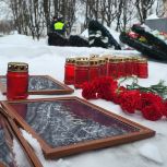 Владимирские молодогвардейцы почтили память жителей, погибших при обстрелах в Донецке
