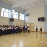 В школе посёлка Сулея Саткинского района открылся новый спортивный зал