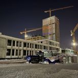 Красногорские партийцы проверили ход строительства образовательного комплекса в ЖК «Тетрис»