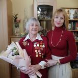 Почётные знаки 80-лет со дня полного освобождения Ленинграда вручили жительницам блокадного Ленинграда проживающим Краснодаре