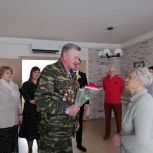 Единороссы Пласта посетили жительницу блокадного Ленинграда