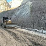 Продолжается реконструкция автодороги и мостов в Чегемском ущелье