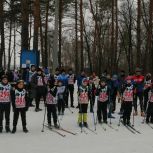 В Петровском районе прошли соревнования по лыжным гонкам