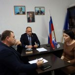 Федор Тощев  провел прием граждан