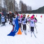 Соревнования «Юный лыжник» прошли в Кадуе в рамках партийного проекта "Детский спорт"