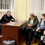 Владимир Хотеновский провел прием граждан в Исакогорском округе