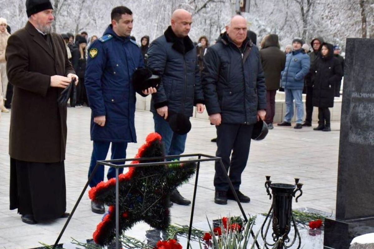 В Апанасенковском округе увековечили имена погибших воинов СВО