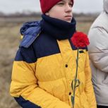 Митинг в годовщину освобождения района от фашистов провели воловские единороссы