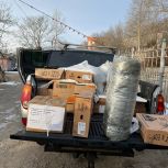 Единороссы Липецка доставили гуманитарный груз в зону боевых действий СВО