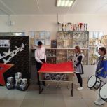В школе посёлка Уктур открыли «Парту Героя» в честь полного кавалера ордена Славы Василия Ивановича Невредимова