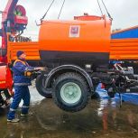 Москва передала коммунальную технику новым регионам России