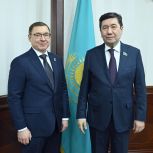Владимир Якушев встретился с руководством Сената и Мажилиса Парламента Республики Казахстан