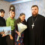 В Лысогорском районе поздравили с 90-летним юбилеем Марию Кузьминову
