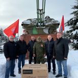 Рассказовские депутаты «Единой России» передали на СВО дизельный генератор с электрозапуском