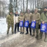 Партийцы доставили очередную партию гуманитарной помощи на фронт