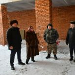 В селе Чуварлеи Алатырского муниципального округа возводится современная средняя общеобразовательная школа на 300 мест