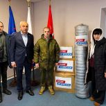 Сергей Балтабаев помогает нашим бойцам