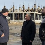 В Пятигорске продолжается строительство школы на 1550 мест
