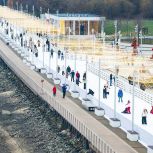 В «Коломенском» работает один из самых протяженных катков в России