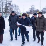 Партийный десант Нижнекамска посетил объекты народной программы
