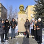 Единороссы Тацинского района провели памятную акцию в честь 83-й годовщины освобождения района от немецко-фашистских захватчиков