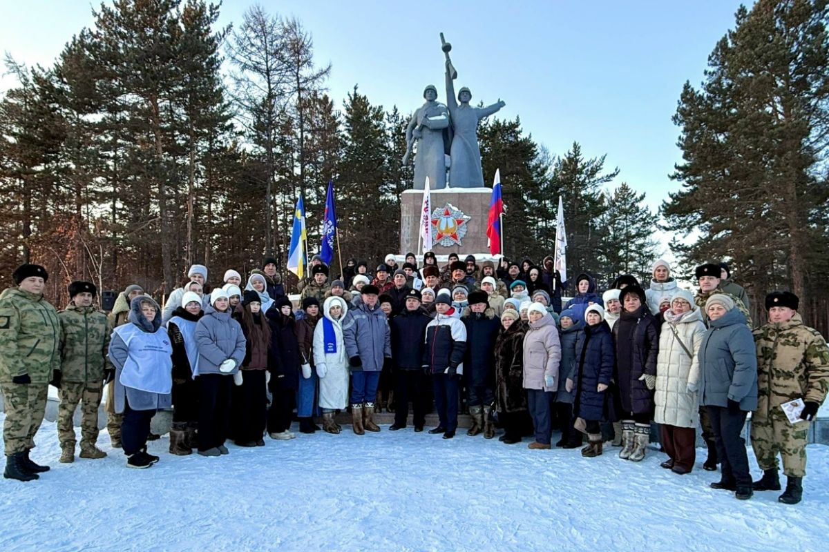 В Северобайкальске почтили память героев-ленинградцев