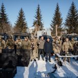 «Единая Россия» передала автомобили и оборудование бригаде «БАРС-Курск»