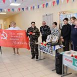 В Кинзельской школе имени М.Ф. Васильева прошло торжественное открытие Парты Героя