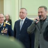 Александр Бельский и Александр Беглов встретились с активом петербургских ветеранов