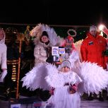 В жилом районе «Нижняя Согра» прошел новогодний карнавал