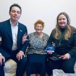 Родион Газманов поздравил ветерана войны с 90-летием